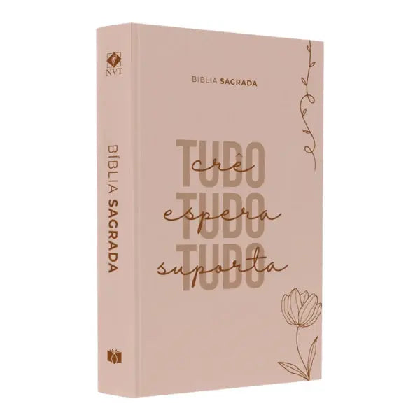 Bíblia Sagrada Slim Tudo Crê | NVT | Capa Dura Litera