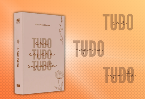 Bíblia Sagrada Slim Tudo Crê | NVT | Capa Dura Litera.pt
