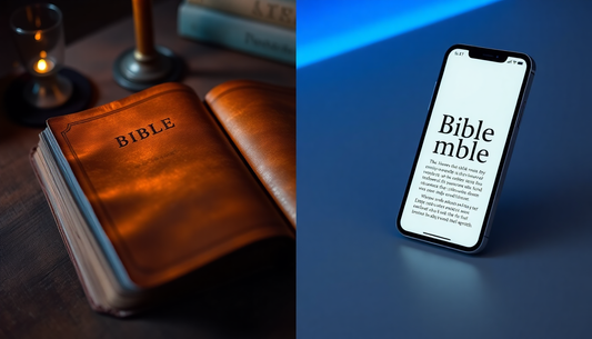A Bíblia e a Tecnologia: Aplicações Digitais vs Bíblias em Papel Tradicionais