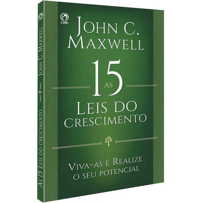 Livro 15 Leis Crescimento John Maxwell capa - Litera.pt