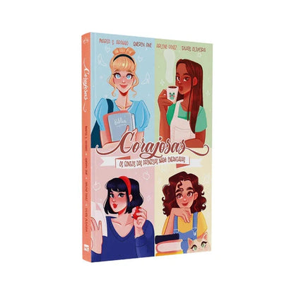 Livro Corajosas Contos Princesas Nada Encantadas capa - Litera.pt