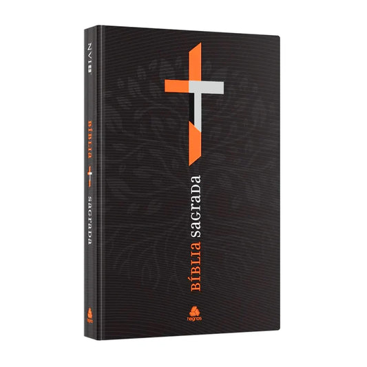 Bíblia Sagrada Neon Laranja | NVI | Capa Dura