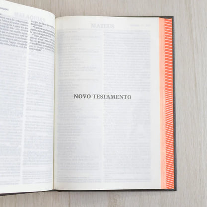 Bíblia Sagrada Neon Laranja | NVI | Capa Dura