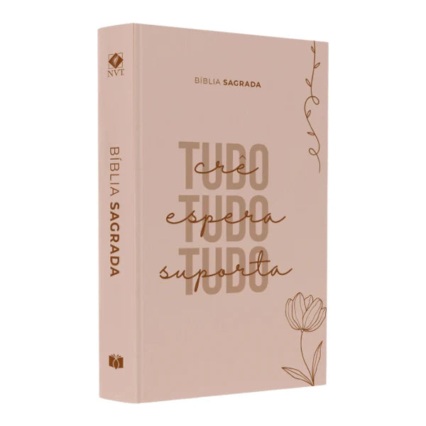 Bíblia Sagrada Slim Tudo Crê | NVT | Capa Dura