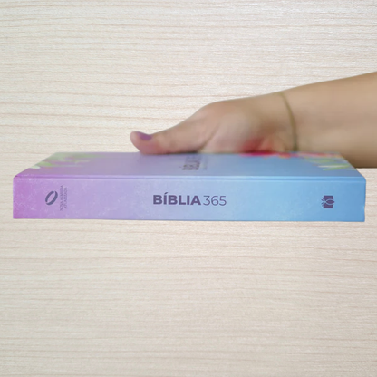 Bíblia 365 Jardim Florido | NAA | Letra Grande | Capa Dura
