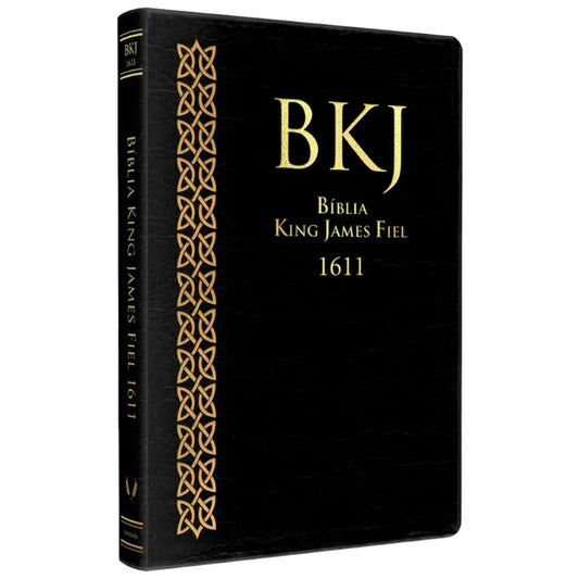 Bíblia King James 1611 | Fiel | Ultrafina Preta