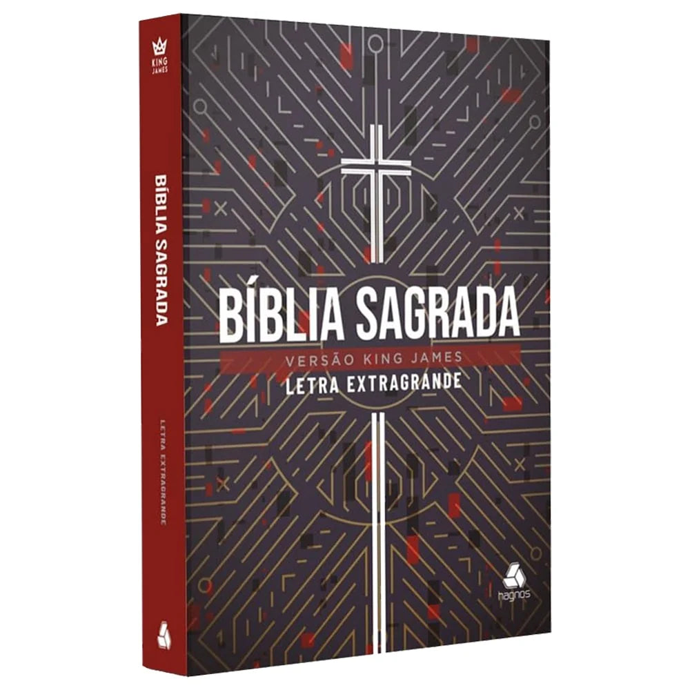 Bíblia Sagrada King James Clássica (KJC) Letra Extra Grande | Capa Dura Verdade