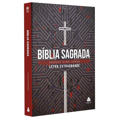 Bíblia Sagrada King James Clássica (KJC) Letra Extra Grande | Capa Dura Verdade