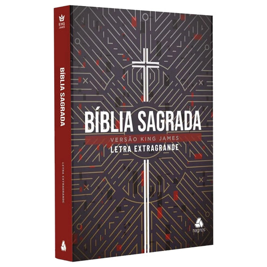 Bíblia Sagrada King James Clássica (KJC) Letra Extra Grande | Capa Dura Verdade