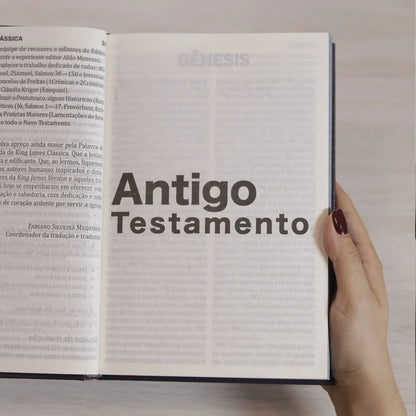 Bíblia Sagrada King James Clássica (KJC) Letra Extra Grande | Capa Dura Verdade