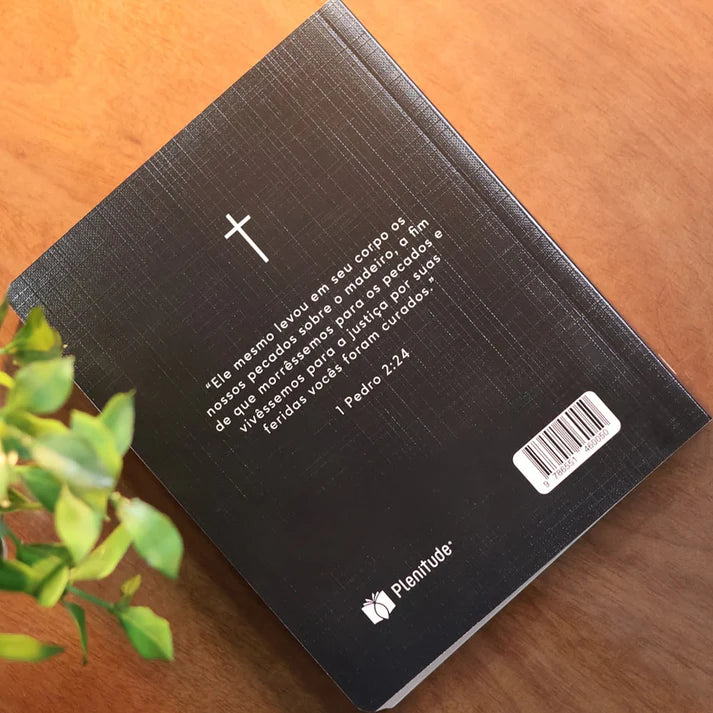 Bíblia Sagrada NVI | Capa Brochura Cruz Preta