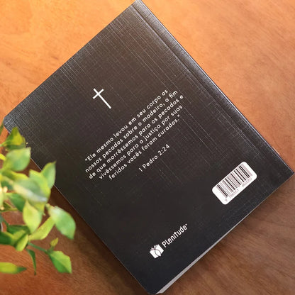 Bíblia Sagrada NVI | Capa Brochura Cruz Preta