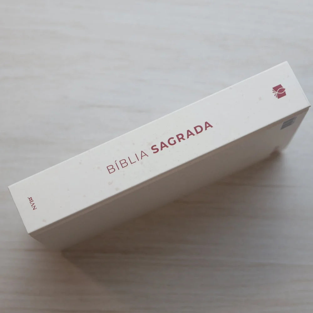 Bíblia Sagrada NVI Floresça Letra Grande | Capa Dura Floral