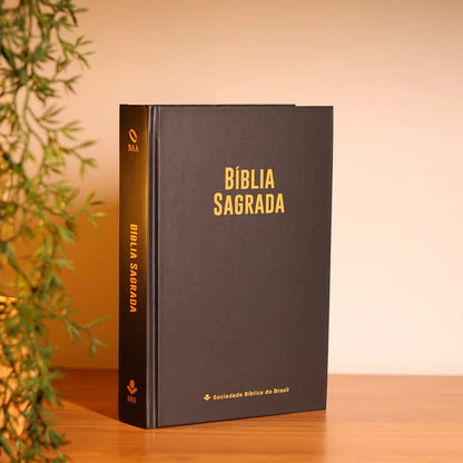 Bíblia Sagrada NAA Semear | Capa Dura Preta
