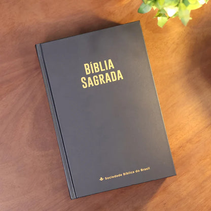Bíblia Sagrada NAA Semear | Capa Dura Preta