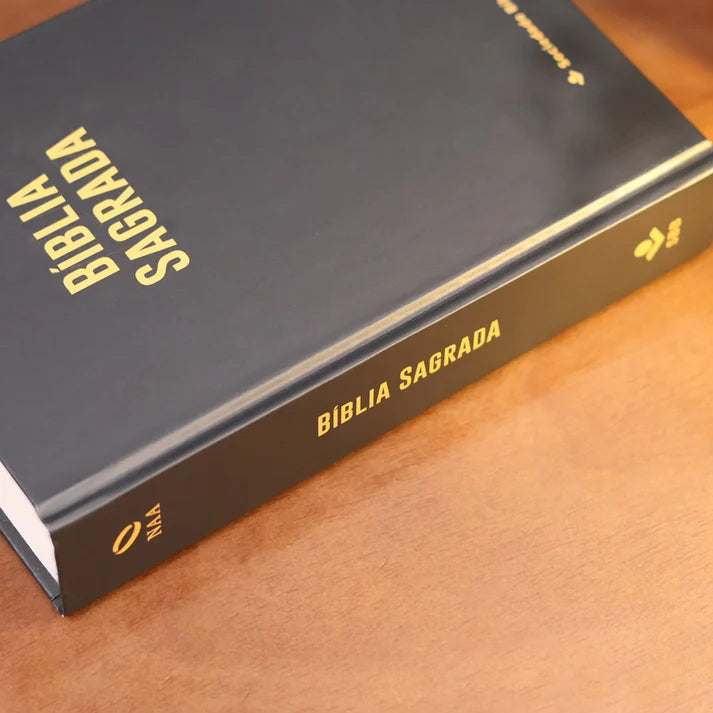 Bíblia Sagrada NAA Semear | Capa Dura Preta