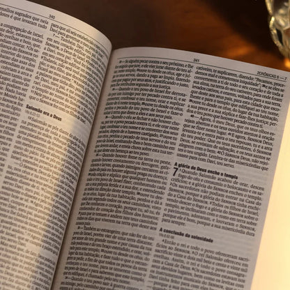 Bíblia Sagrada NAA Semear | Capa Dura Preta