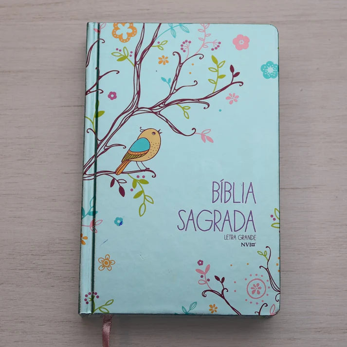 Bíblia Um Tempo Especial com Deus NVI | Letra Grande | Capa Dura Pássaros