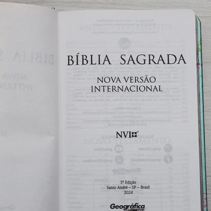 Bíblia Um Tempo Especial com Deus NVI | Letra Grande | Capa Dura Pássaros