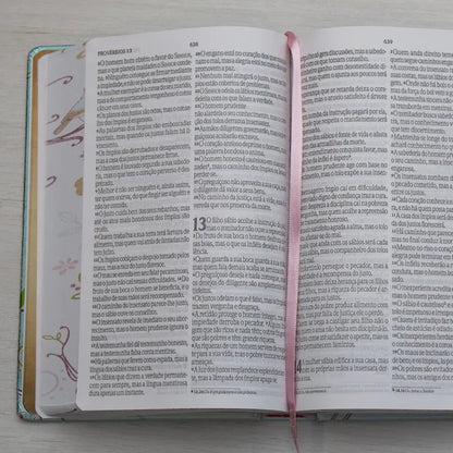 Bíblia Um Tempo Especial com Deus NVI | Letra Grande | Capa Dura Pássaros
