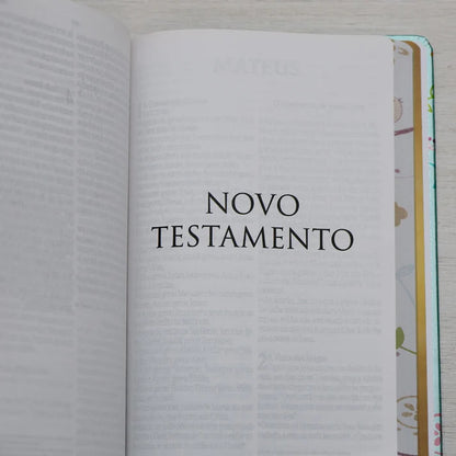 Bíblia Um Tempo Especial com Deus NVI | Letra Grande | Capa Dura Pássaros