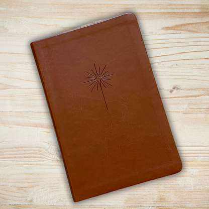 Bíblia NVT Slim  | Capa Couro Sintético Marrom - Letra Grande
