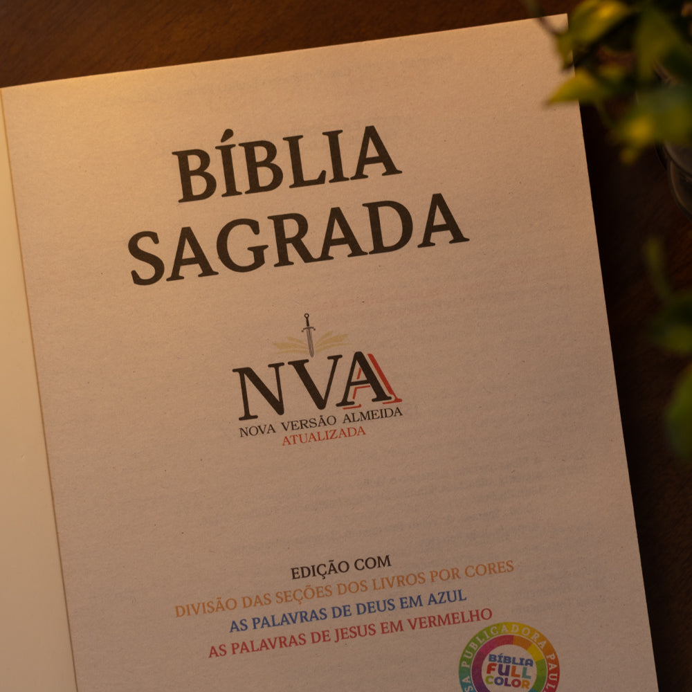 Página de rosto da Bíblia Sagrada Nova Versão Almeida Atualizada (NVA)
